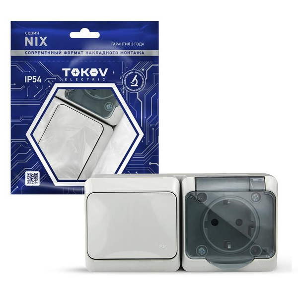 Розеточно-клавишный блок TOKOV ELECTRIC купить по выгодной цене в ...