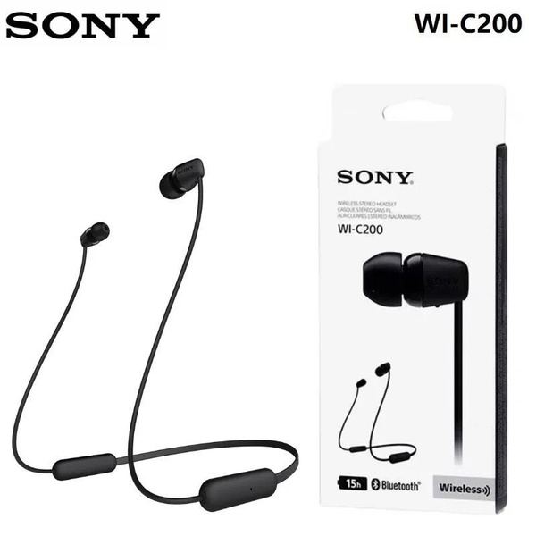 Наушники Внутриканальные Sony WI-C200 - купить по доступным ценам в ...