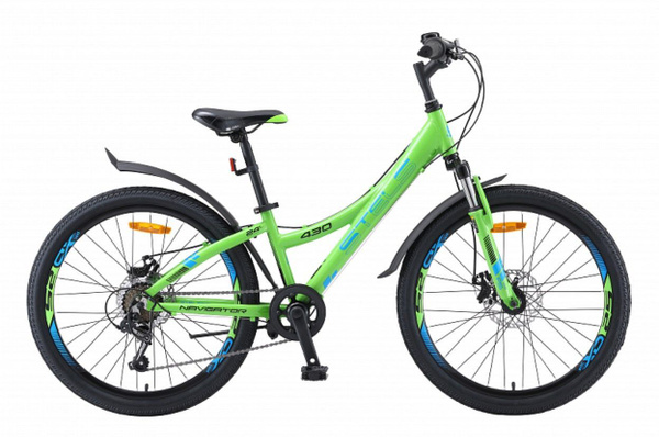 Велосипед Stels Navigator-430 MD 24" V010, мятный, городской ...