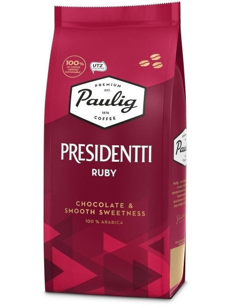 Кофе Paulig Presidentti Ruby зерно 250г. - купить с доставкой по ...