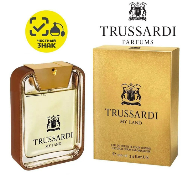 Trussardi My Land Туалетная вода 100 мл купить на OZON по низкой цене ...