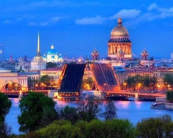 Картина по номерам "Санкт-Петербург " 40х50 GS1024 - купить с доставкой ...