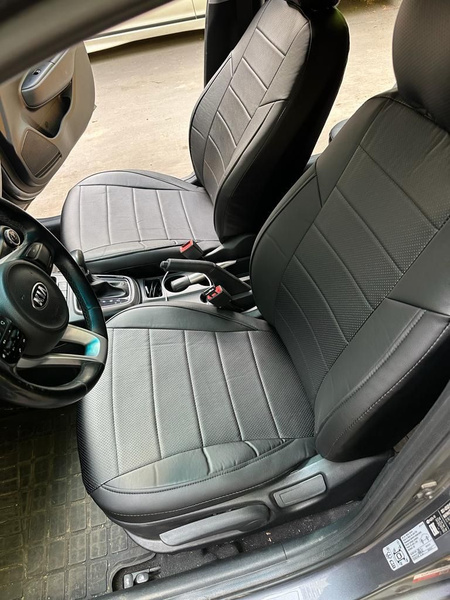 Автомобильные Чехлы на сиденья Хендай Солярис 2 2017-2022/Hyundai ...