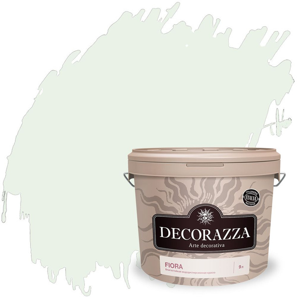 Краска Decorazza влагостойкая водно-дисперсионная для внутренних работ .