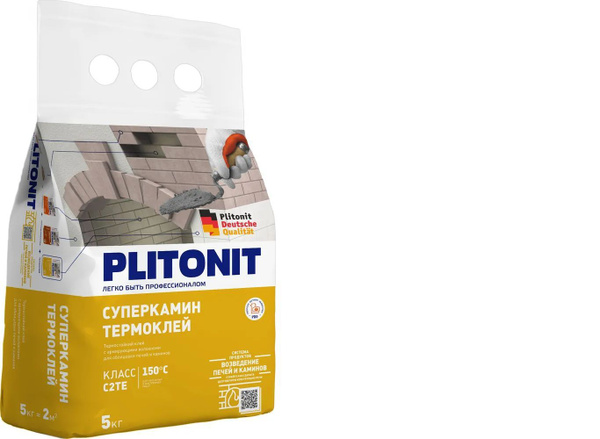 Клей для плитки Plitonit СуперКамин ТермоКлей, Высокая прочность ...