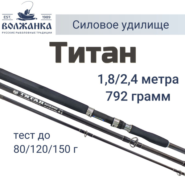 Удилище VOLZHANKA силовое Титан купить по выгодным ценам в интернет ...
