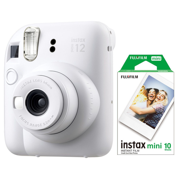 Fujifilm Компактный фотоаппарат Instax Mini 12 + Картриджи для Instax ...