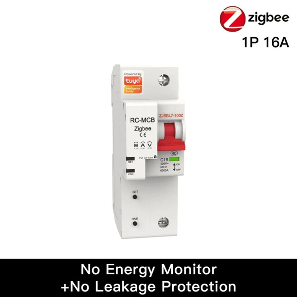 Выключатель умный автоматический MOES Zigbee Автомат 1P 16A купить на ...