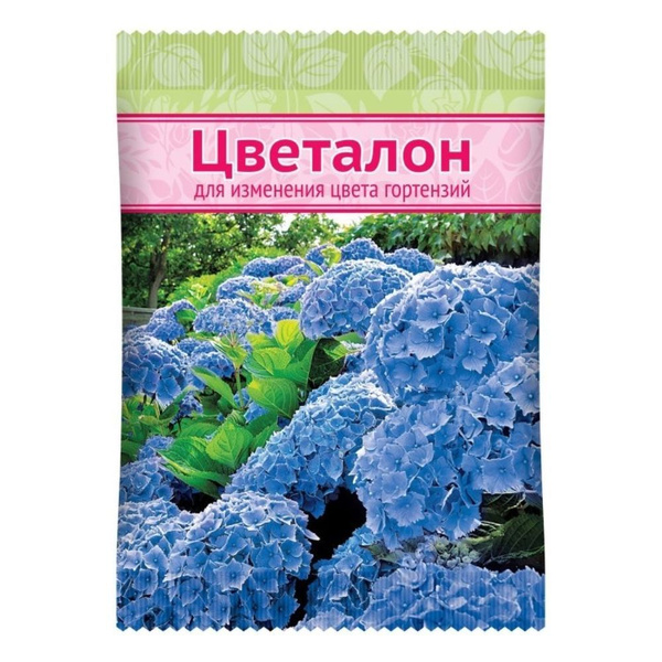 В заказе: 5 шт / ВРУ д/гортензий 100г Цветалон для изменения цвета ВХ ...
