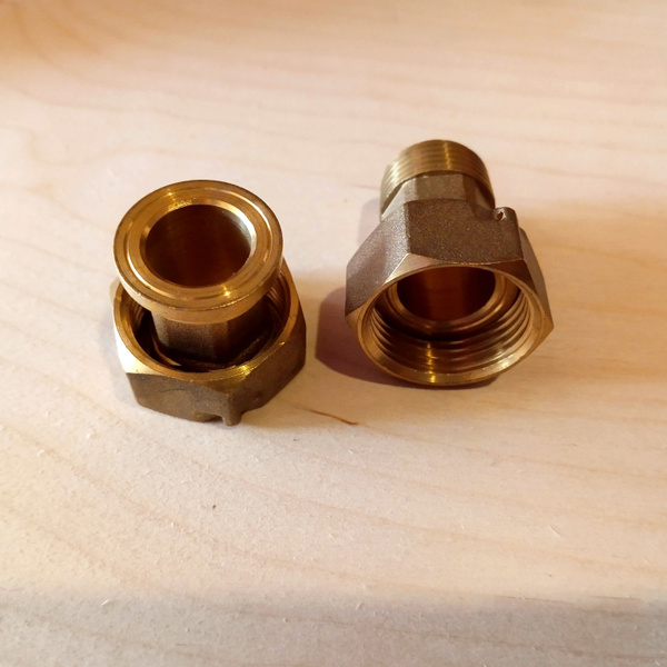 Характеристики Монтажный комплект для счетчика воды 1/2"х3/4" подробное ...