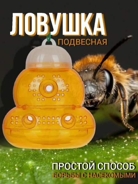 Ловушка для ос и пчел подвесная - купить с доставкой по выгодным ценам ...