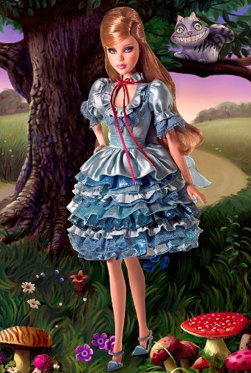 Кукла Barbie Alice in Wonderland (Барби Алиса в стране чудес ...