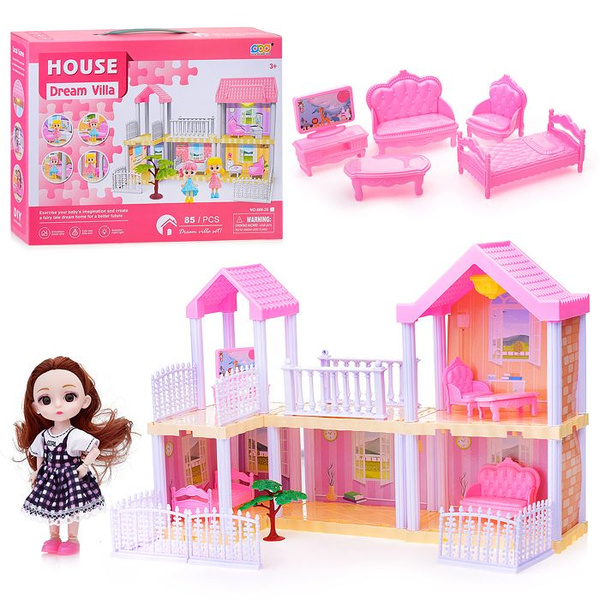 Дом для куклы "Dream house-6" в коробке - купить с доставкой по ...