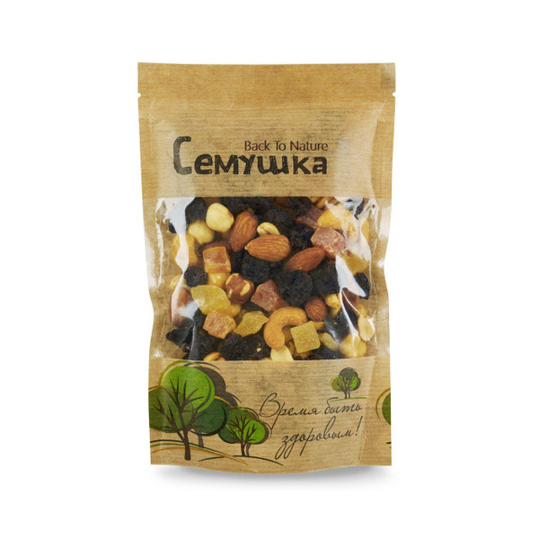 Смесь Семушка жареных орехов сладкая с цукатами, 150 г - купить с ...