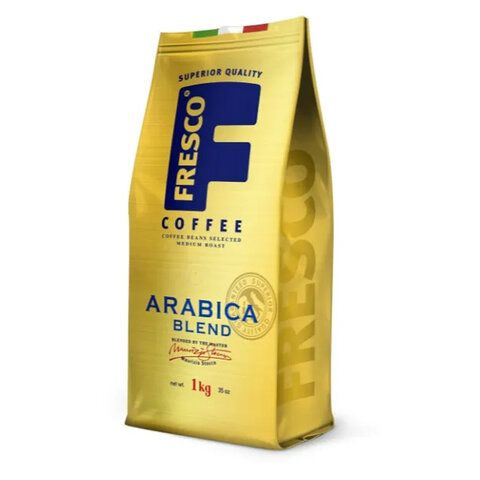 Кофе в зернах FRESCO "Arabica Blend" 1 кг, арабика 100% - купить с ...