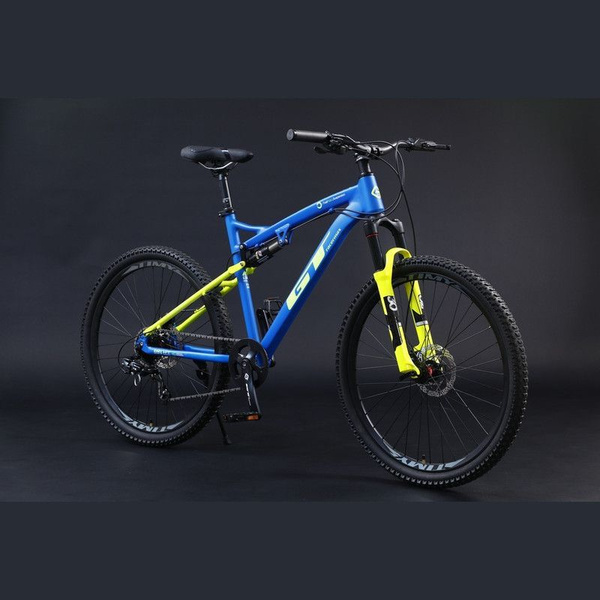 Велосипед двухподвес GT126/8S, колеса 27,5 дюймов, синий купить c ...