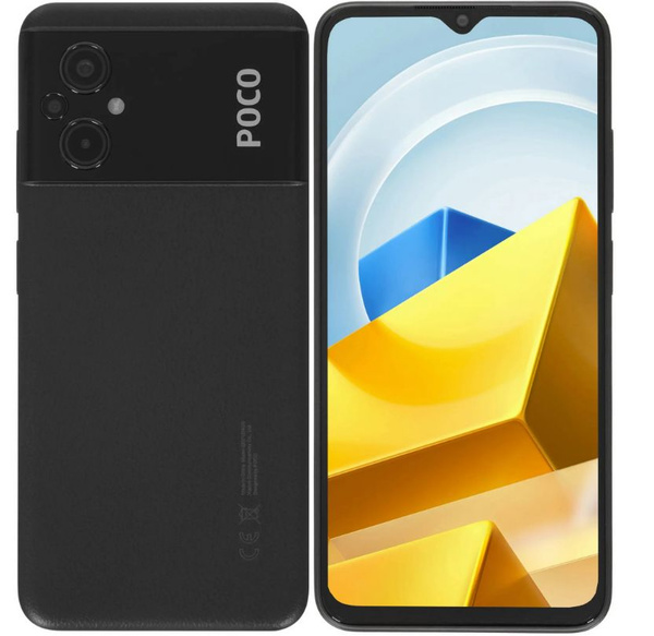 Смартфон Poco M5 128 ГБ (M5) черный - купить по выгодной цене в ...