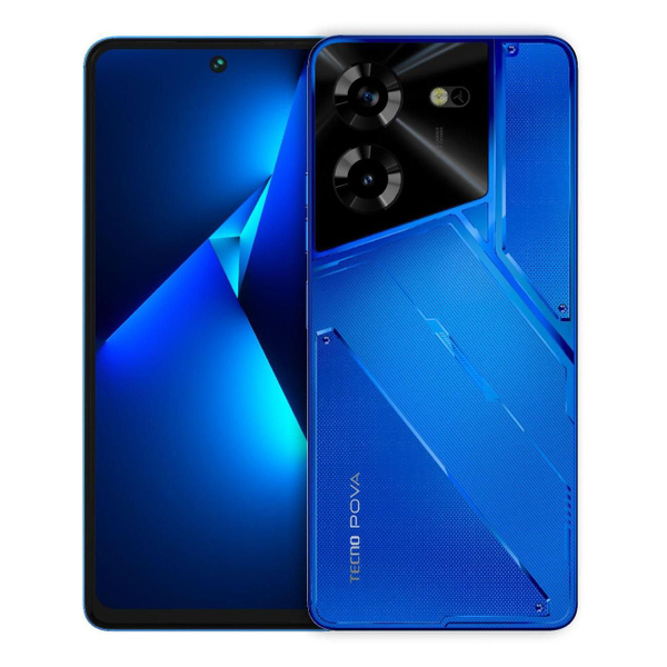 Смартфон Tecno POVA 5 8/256GB Hurricane Blue - купить по выгодной цене ...