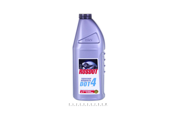 Жидкость тормозная RosDot Тормозная жидкость Рос DOT-4 910 г "Тосол ...