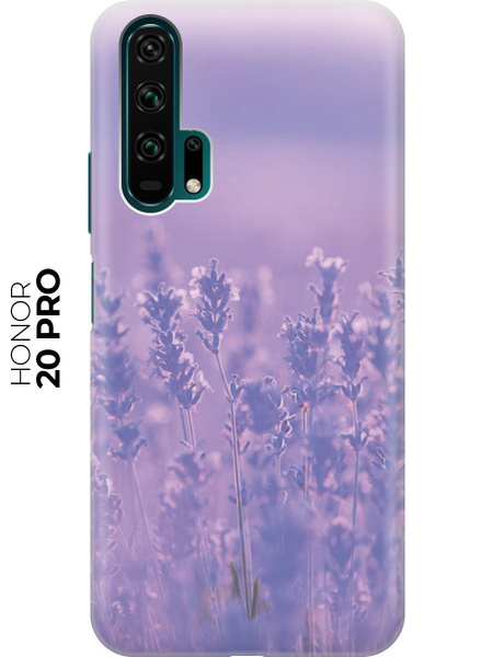 Силиконовый чехол Лавандовые поля на Honor 20 Pro / Хонор 20 Про ...