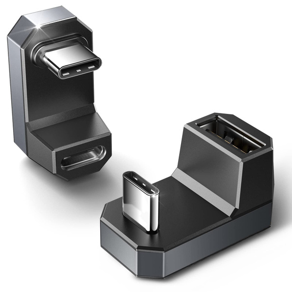 Адаптер 180 USB-C на USB-C Female, на USB C 3.1 / PD 100W адаптер для ...