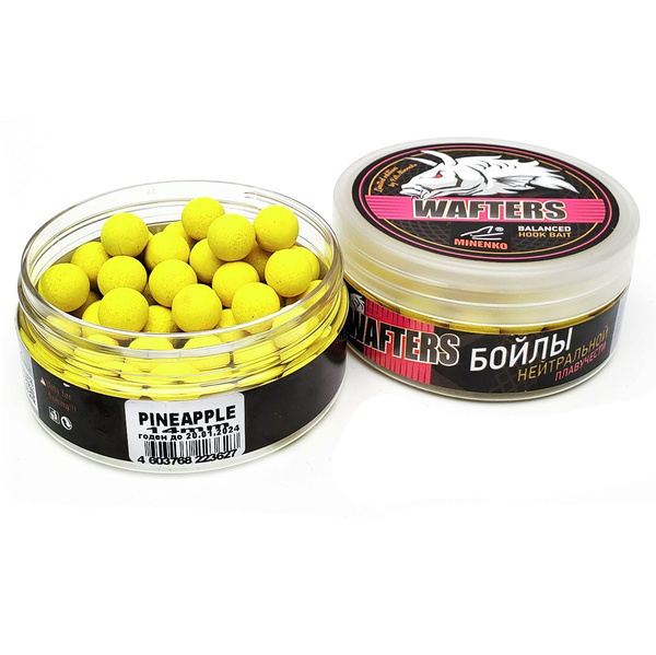 Бойлы нейтральной плавучести 14 мм Ананас Minenko (Миненко) - Wafters ...