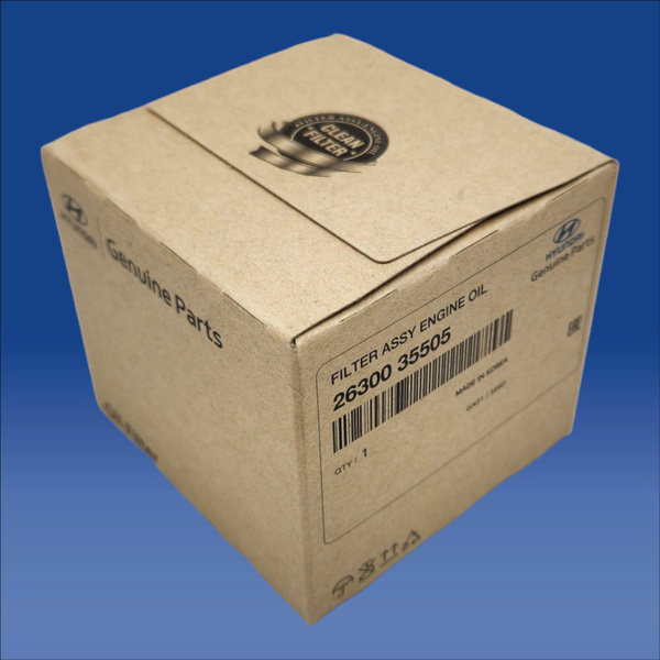 Фильтр масляный Hyundai-KIA оригинальный для HYUNDAI Accent, Solaris ...