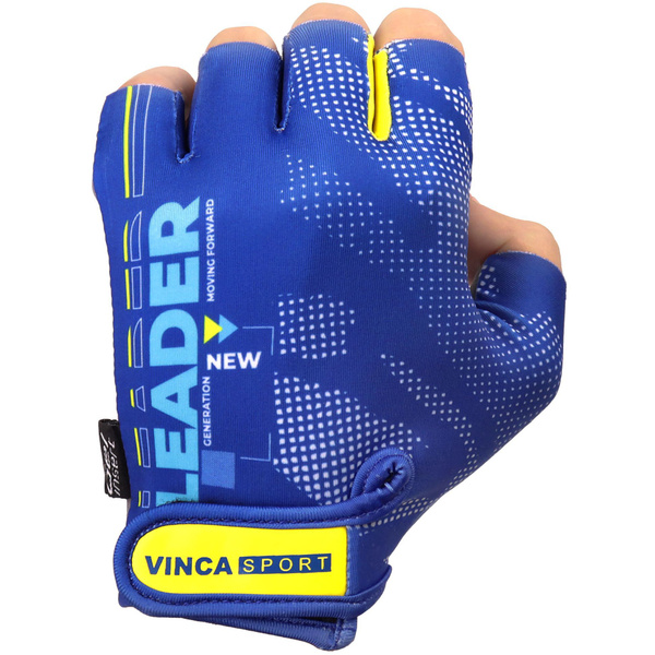 VG 912 Leader Blue (XXL). Перчатки велосипедные, Leader, синие ...