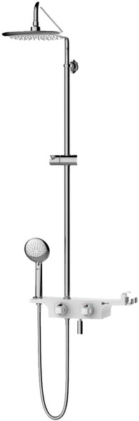 Душевая стойка Lemark Tropic LM7008C с тропическим душем, со смесителем ...