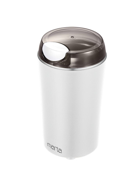 Кофемолка Marta MT-CG2187A, прозрачный, белый купить по низкой цене с ...