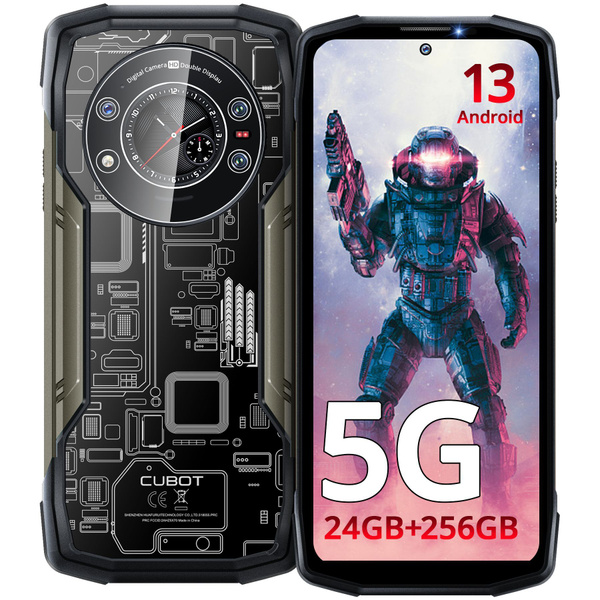 Cubot Мобильный телефон Kingkong Star 5G 24ГБ(12+12)+256 ГБ, черный ...