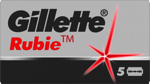 Gillette / Джилет Rubie Лезвия для бритья классические для т-образной ...