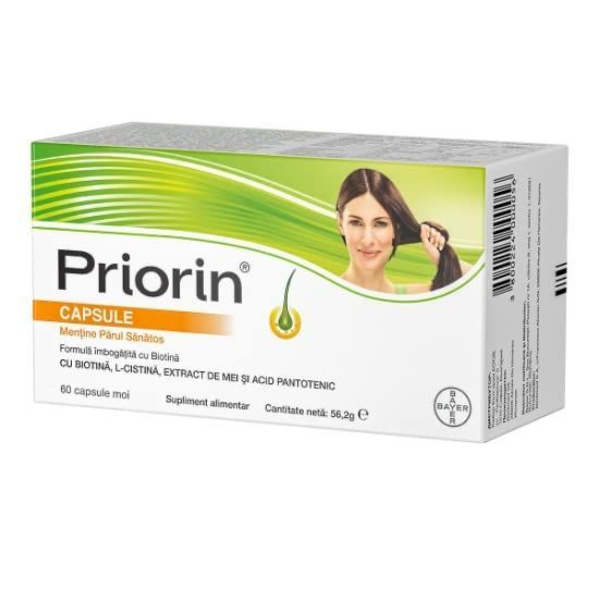 Priorin Bayer Приорин Финляндия 60 капсул - купить с доставкой по ...