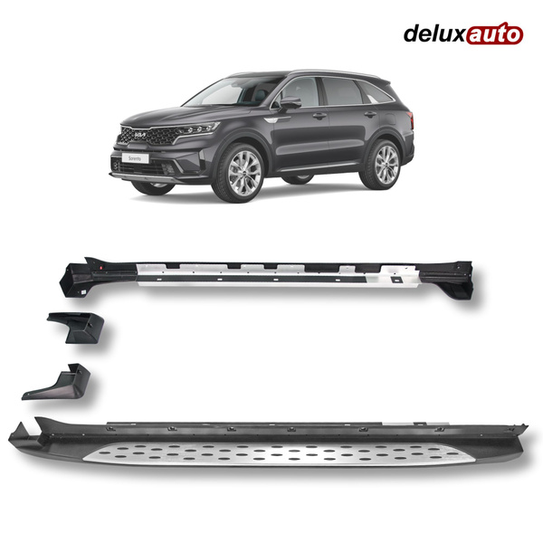 Пороги подножки для Киа Соренто / KIA Sorento IV 2020+ серия BENZ ...