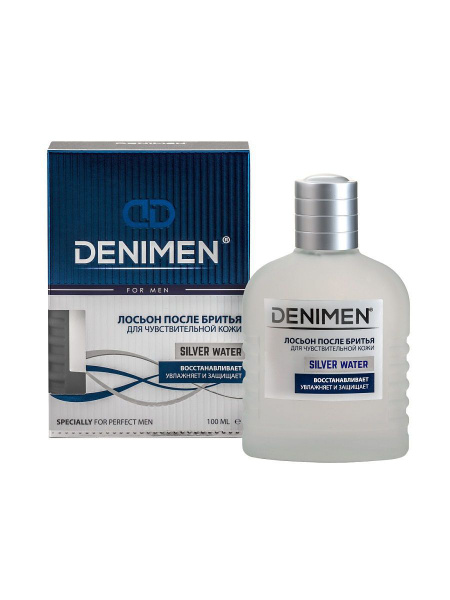 ПОНТИ ПАРФЮМ Denimen Silver Water Лосьон после бритья 100 мл - купить с ...