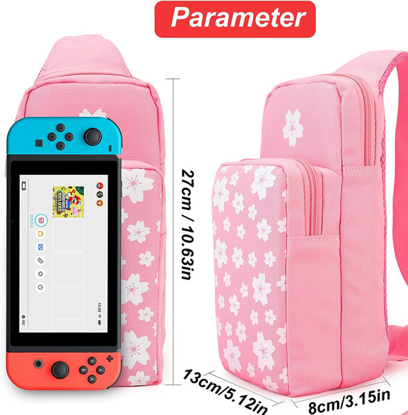 Nintendo switch oled messenger сумка для хранения через плечо защитный ...