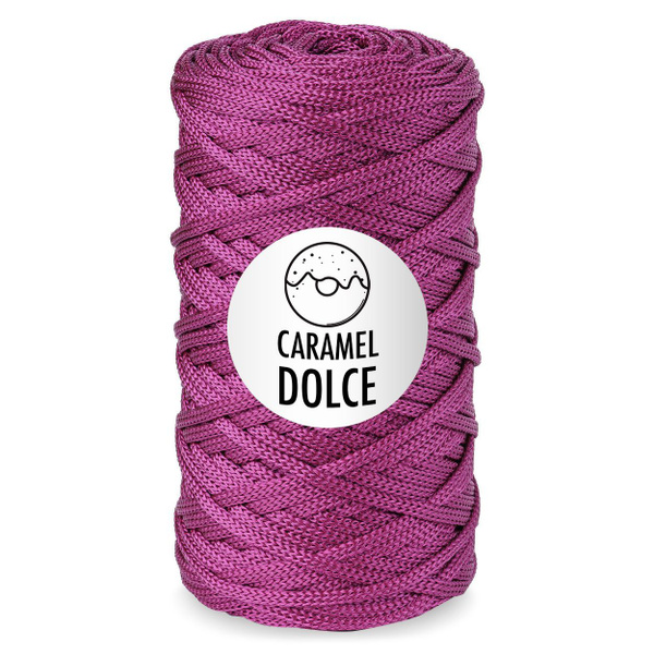 Шнур Caramel DOLCE (Карамель Дольче) Конфитюр, 4 мм 100м/200гр, шнур ...