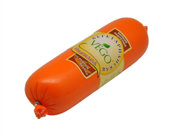 Колбаса паштетная вегетарианская "Со вкусом бекона" VEGO, 250 г ...