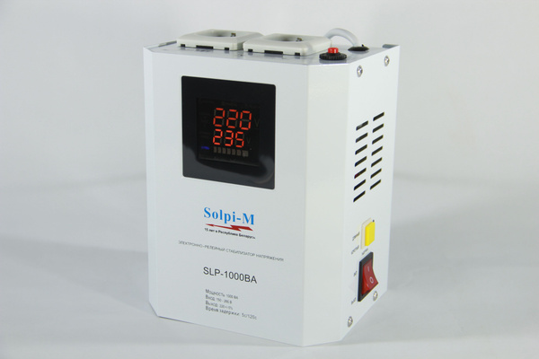 Solpi-M Стабилизатор напряжения, 1000 В·А, Однофазная сеть купить на ...