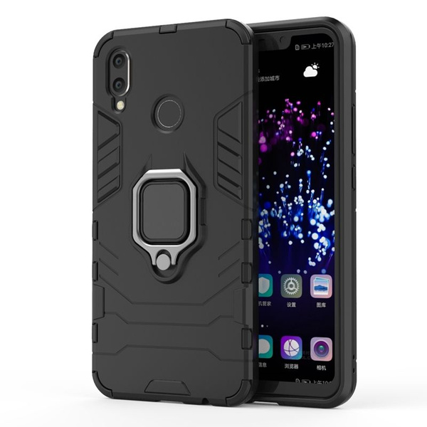 Противоударный чехол с кольцом для Huawei Nova 3 / Хуавей Нова 3 ...