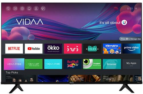 Купить телевизор Hisense 43" (108 см) LED 43A6BG черный 43" - купить с ...