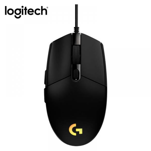 Мышь проводная Logitech HD-G102 2nd H-Logitech G102 2nd, черный ...