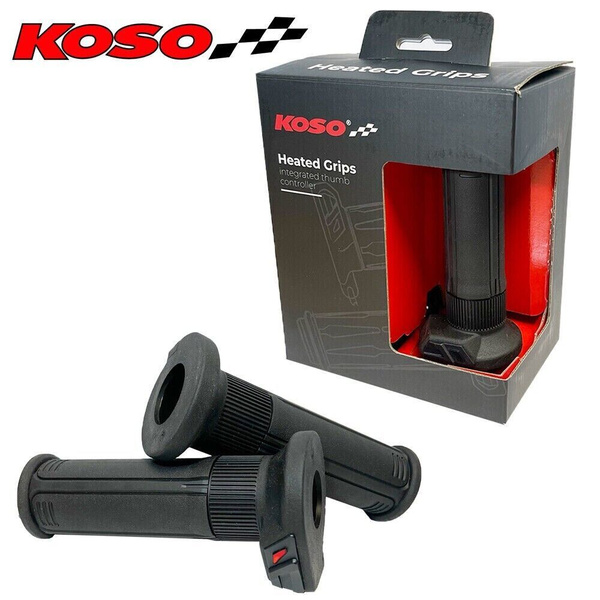 Подогрев ручек 7/8+1 130mm APOLLO KOSO AM111030 Koso с ЖК дисплеем ...