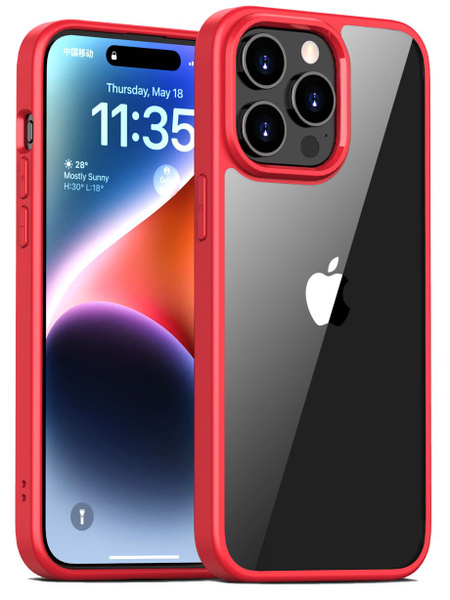 Прозрачный чехол для Apple iPhone 15 Pro MAX / Айфон 15 Про Макс с ...