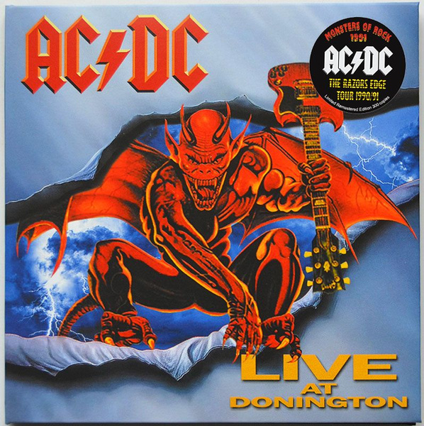 CD AC/DC Live at Donington 1991 ULTIMATE EDITION The Razors Edge Tour ...