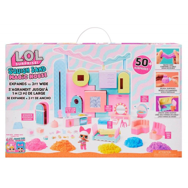 L.O.L. Surprise Squish Sand House Squish Magic 593218 OZON 1735431341