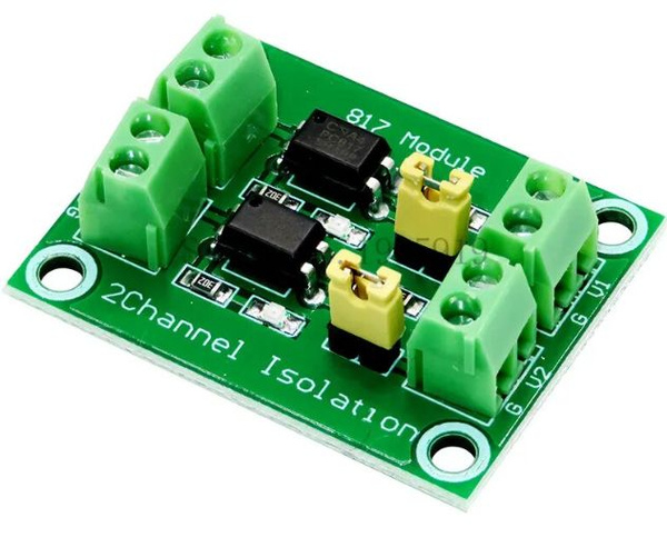 2-канальный модуль с оптопарой PC817 - купить с доставкой по выгодным ...