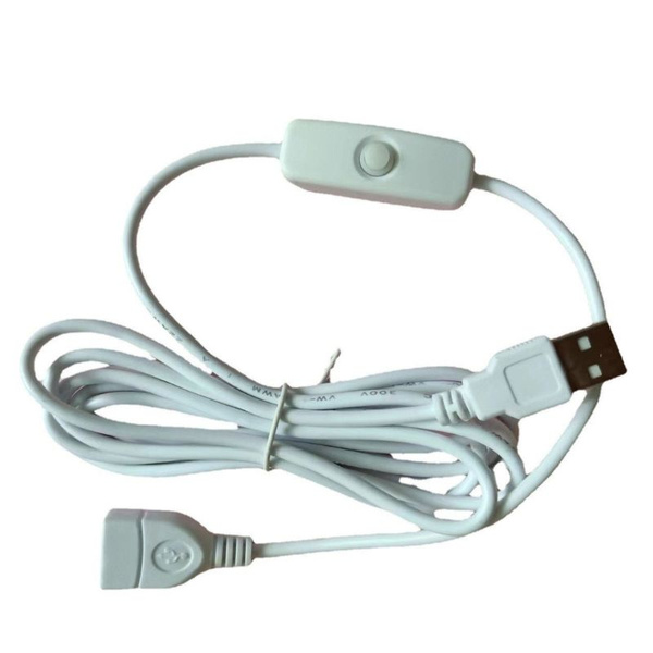 Удлинительный USB-кабель с переключателями, 22AWG, удлинитель папа-мама ...