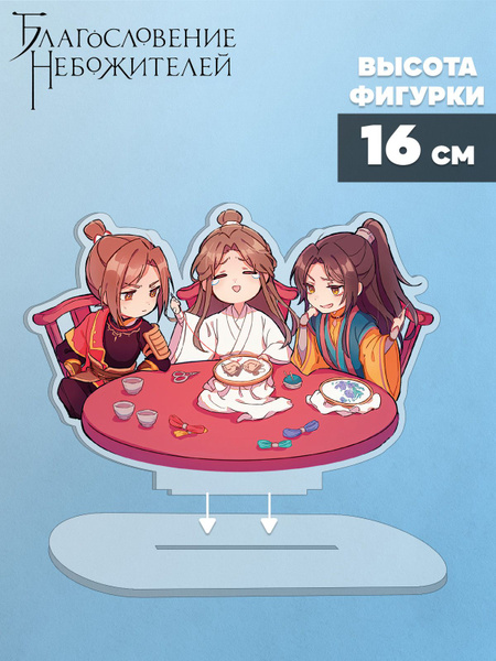 Акриловый стенд Благословение небожителей главные персонажи - купить с ...