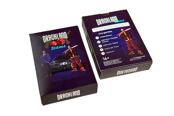 Дополнение к настольной игре для компании и семьи DRACHLAND Teams ...